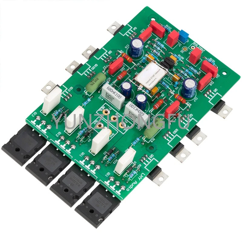 2 pairs of parallel output versions of Swiss 108 post-amplifier replica without negative feedback amplification circuit DIY kit