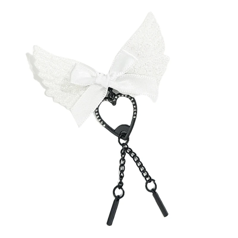 

Bat Hair Clip Angel Wing Barrettes Alloys Hairpin Durability Halloween Hairclip for Women and Girls Dropship