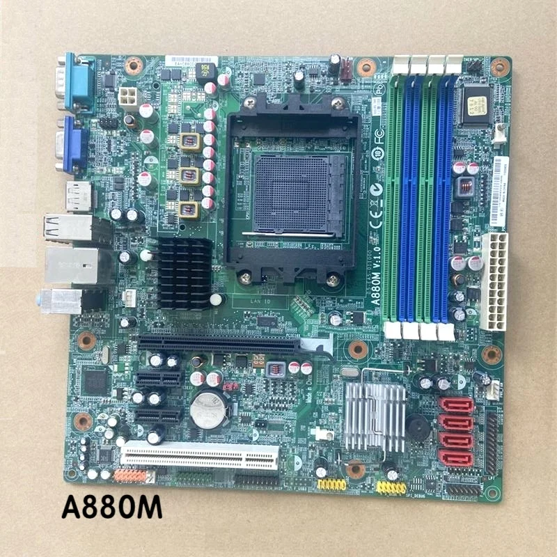 

For Lenovo ThinkCentre A63 M77 Motherboard 880G A880M V:1.0 RS880PM-LM 03T6227 Mainboard 100% Tested OK Fully Work Free Shipping