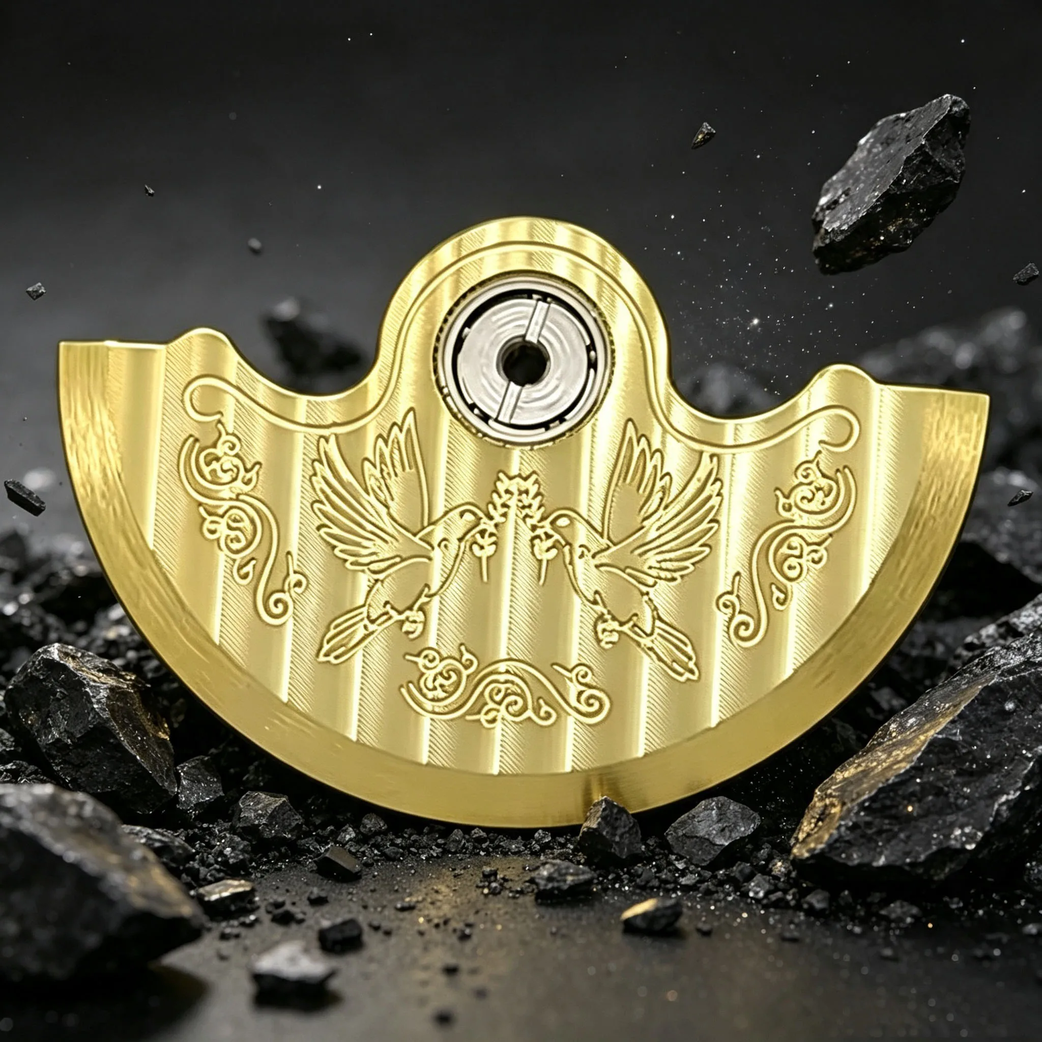 Golden NH movement automatic rotor compatible with NH/34/35/36/37/38/39/70 movement automatic pendulum accessories