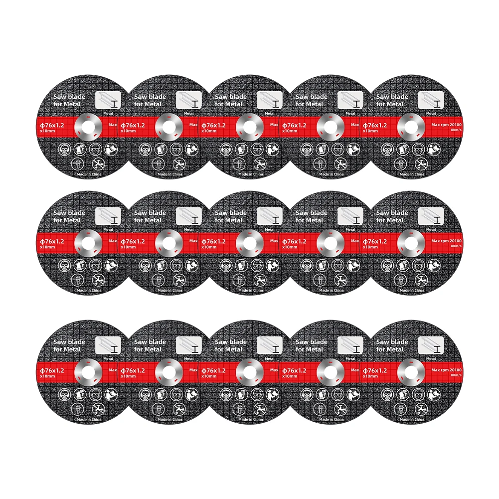 Dicing Saw Blade Cutting Disc 15pcs 20pcs 8pcs Ceramic Alumina High Hardness Resin Glue Wear Resistance For Metal