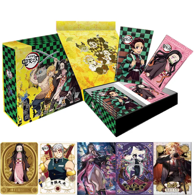 

Anime Demon Slayer: Blade Collection Card Complete Works Series Booster Box Rare Character Card Children Birthday Gift Game Toy