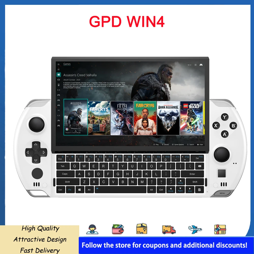 GPD WIN 4 휴대용 게임 노트북 AMD 라이젠 7 7840U / 라이젠 5 7640U 성능 비교 및 실사용 리뷰