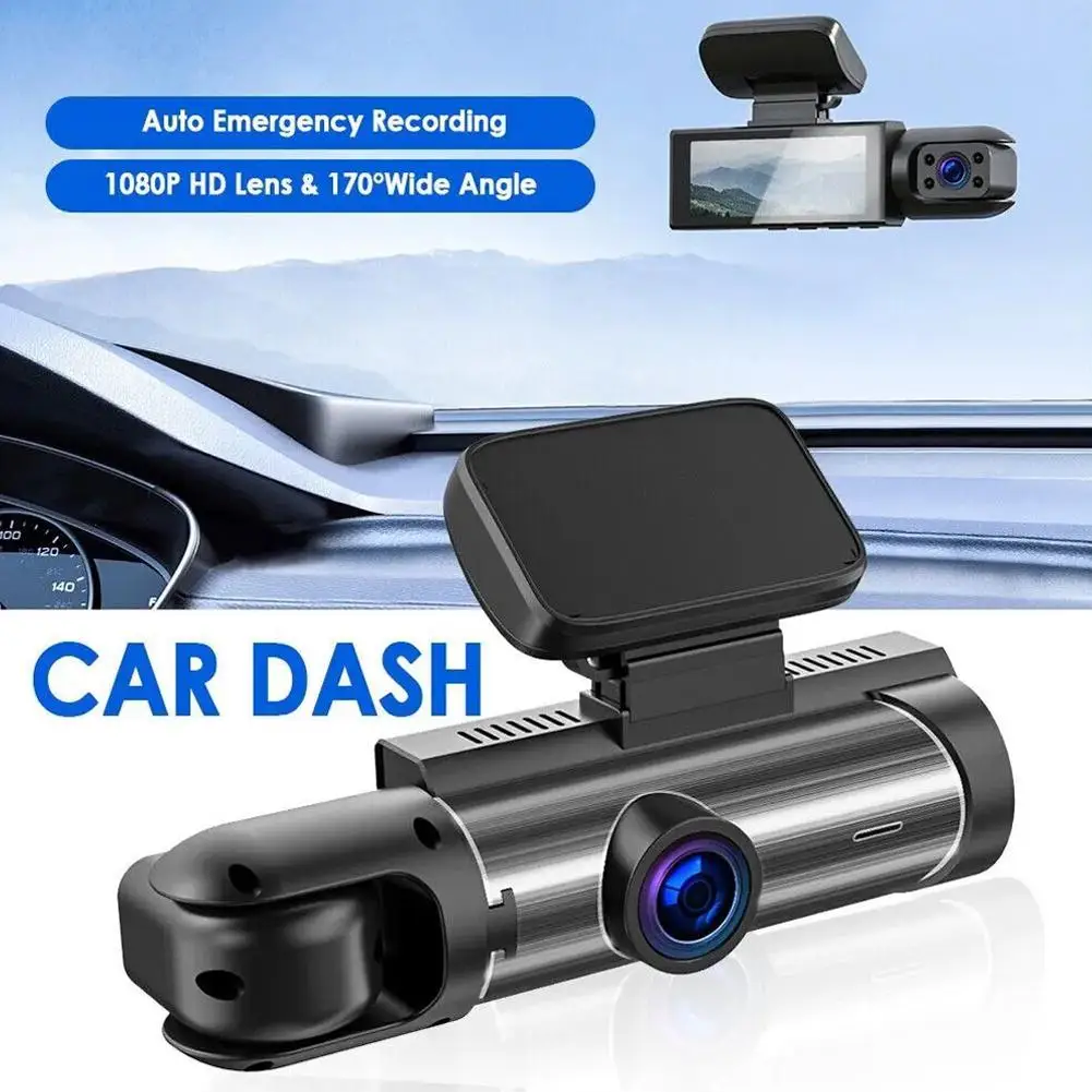 

1080p WIFI Dual Camera Dash Cam For Car DVR Wideangle 2-record HD Night Vision Wireless Connection Reliable Car Driving Recorder