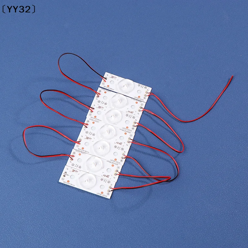 〔YY32〕3V 6V LED With Lens And Wires Universal Replacement Light For Modifications For Strips & Lamps