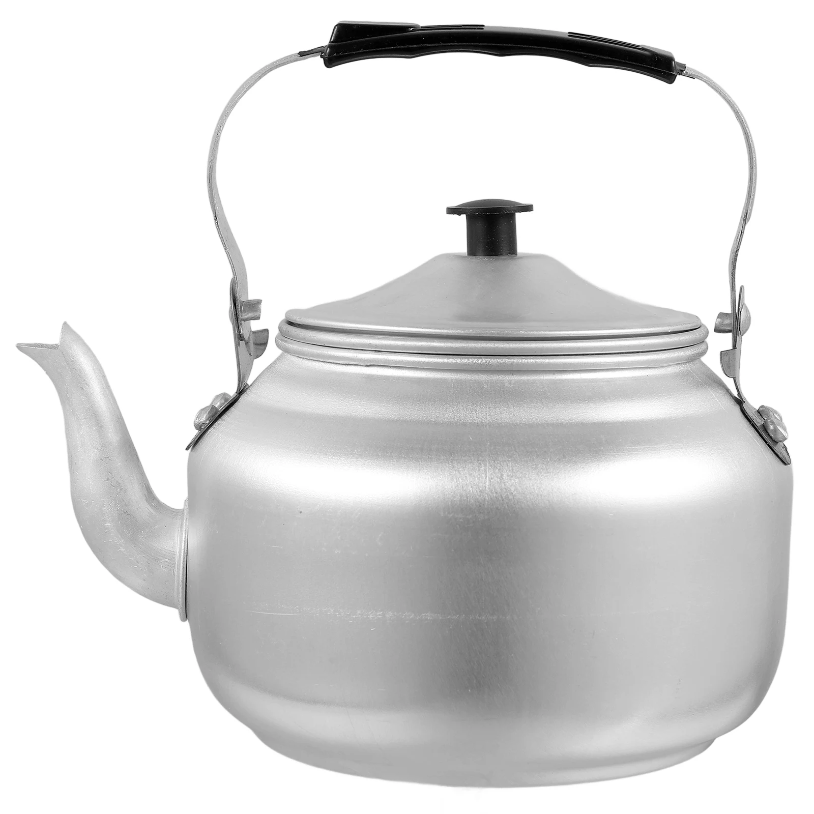 

1pcs Teapot with Filter Kettle Infuser Aluminum Water Portable Stovetop Lid Bottle Small Size Light Weight Easy to Carry Store