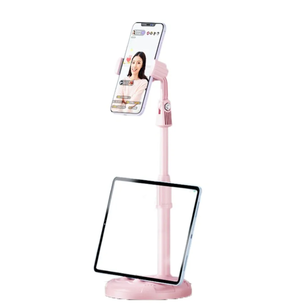 

Cat Paw Style Telescopic Phone Stand Adjustable Height 360° Rotate Desktop Phone Holder Portable Stable Base
