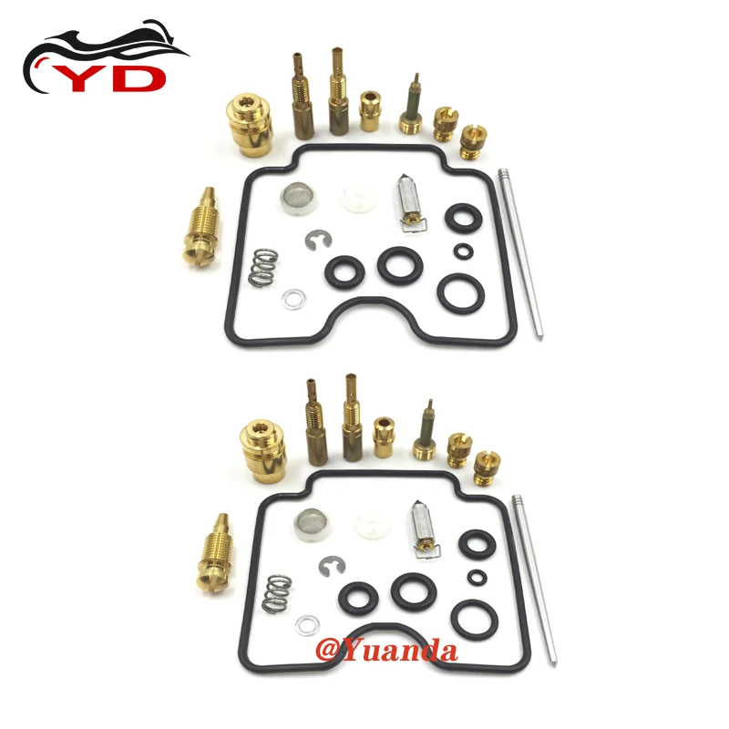 2 set for SUZUKI LTZ400 2003-2008 LTZ 400 Z400 Motorcycle Carburetor Carb Repair Kit Replacement Parts