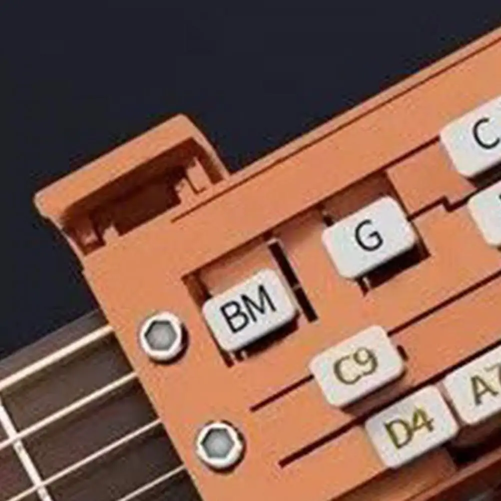Entraîneur de transition d'accords pour guitare, système d'apprentissage des accords pour débutants, aide à la pratique des accords pour une guitare efficace.