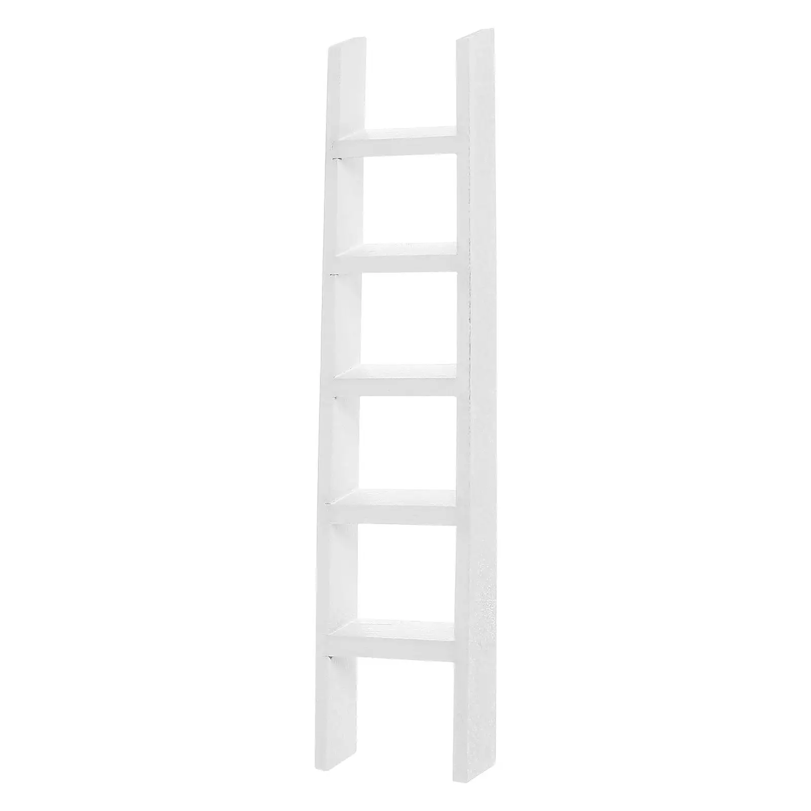 

Ornaments for Kids Mini House Stairs Wooden Ladder Outdoor Miniature White Child
