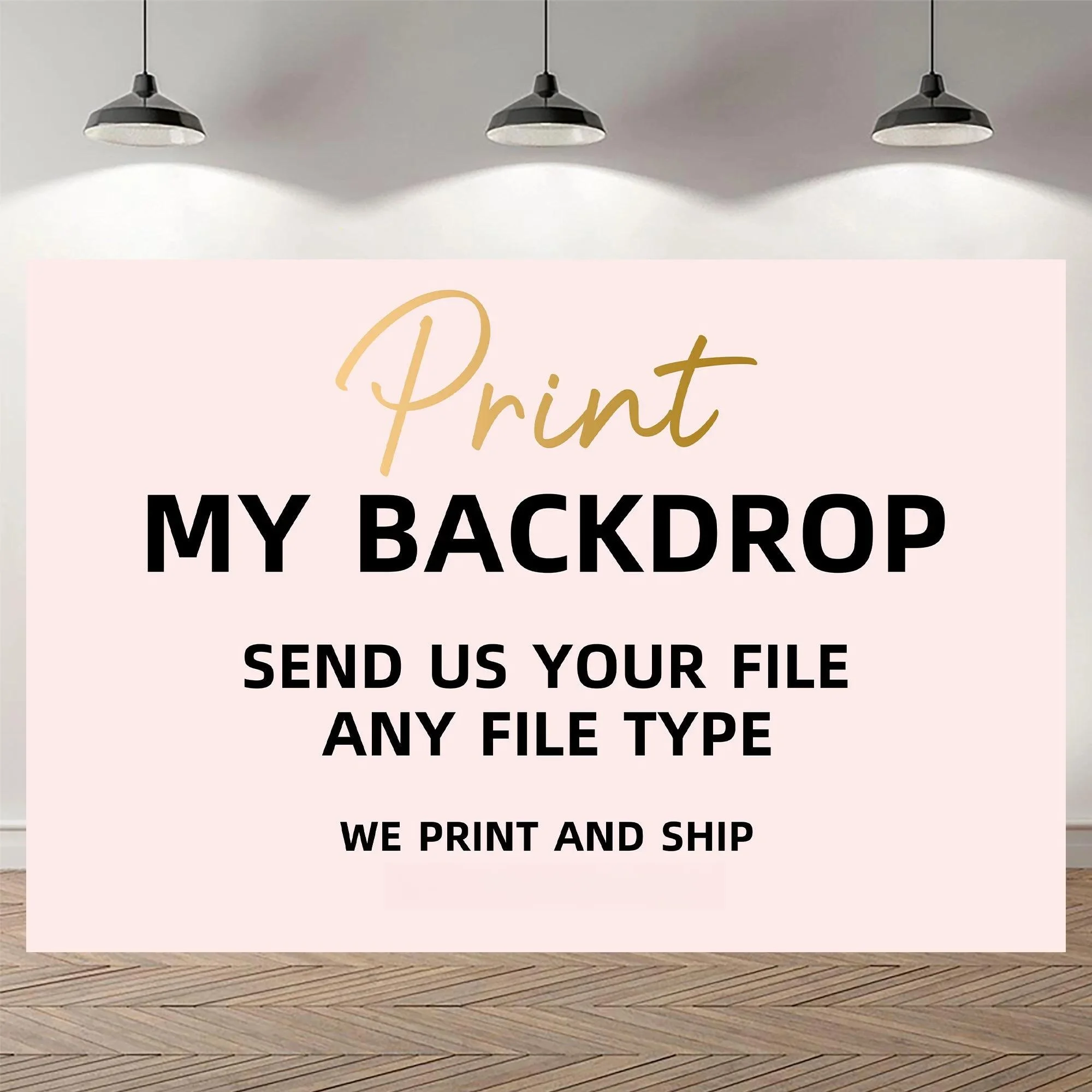 Custom Photo Backdrop Print, Polyester Banner backdrop for Christmas, Halloween, Wedding , Birthday & Events, Upload Your Design