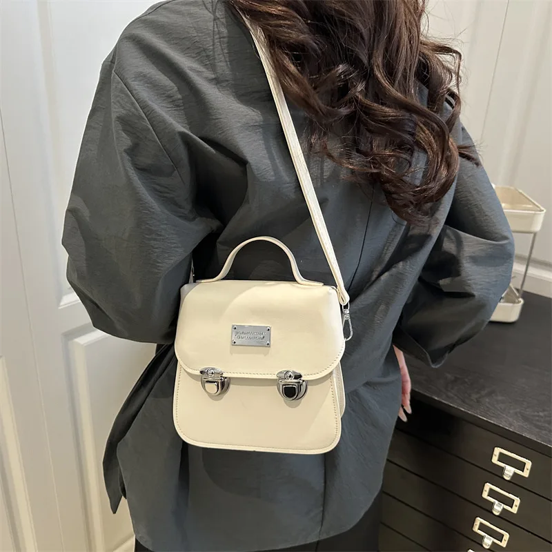 

2025 French Luxury Square Handbag Stylish Shoulder Crossbody Purse Chic Summer Tote for Women