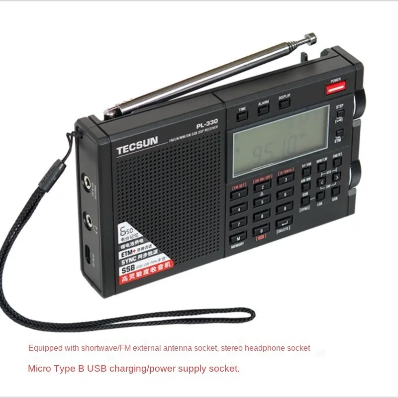 Tecsun PL-330 Radio FM Long Wave Medium Wave Short Wave Single Sideband Portable Full Band Radio Tecsun PL330