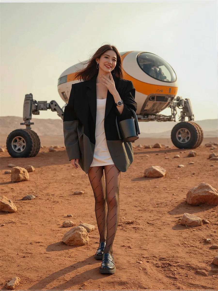 

Patchwork Loose Notched Blazers For Woman 2025 Clothes Women Gathered Early Fashionable Basic Fit V Neck Outwears Vintage Tender