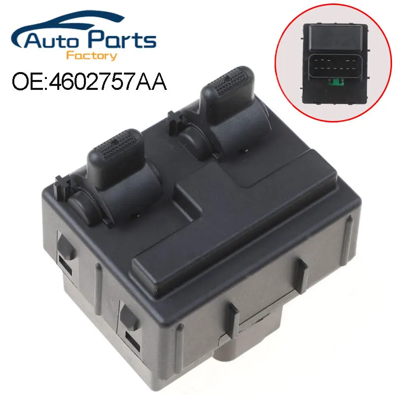 

4602757AA New 12 Pins Glass Lifter Switch Power Window Control Master Switch For Jeep Wrangler