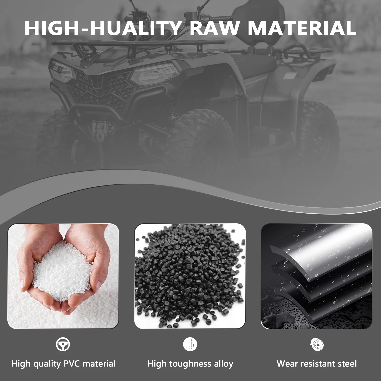 مجموعة قفل غطاء الوقود قابل للقفل ل/متوافق مع CF Moto 450 520 550 625 800 850 1000 CForce EU4 + EU5 #5