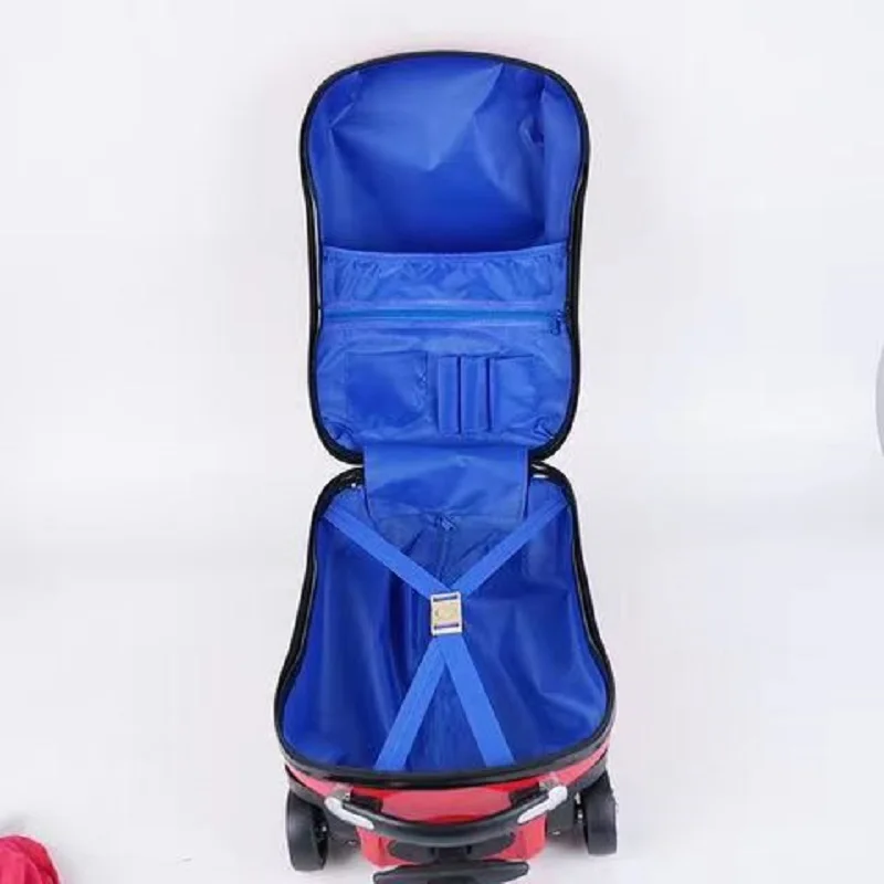 Model samochodu na rolkach wózek na kółkach dla dzieci ulepszony walizka podróżna bagażowy odpowiedni dla uczniowie podstawowej