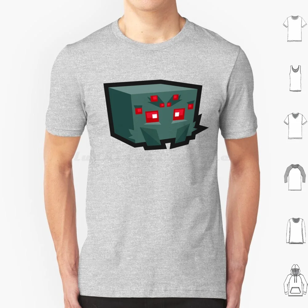 Spider T Shirt Big Size 100% Cotton Earth Servers Classic Free Forge Hypixel Steve Planet Mojang Pewdiepie Cute Mob Block Mine