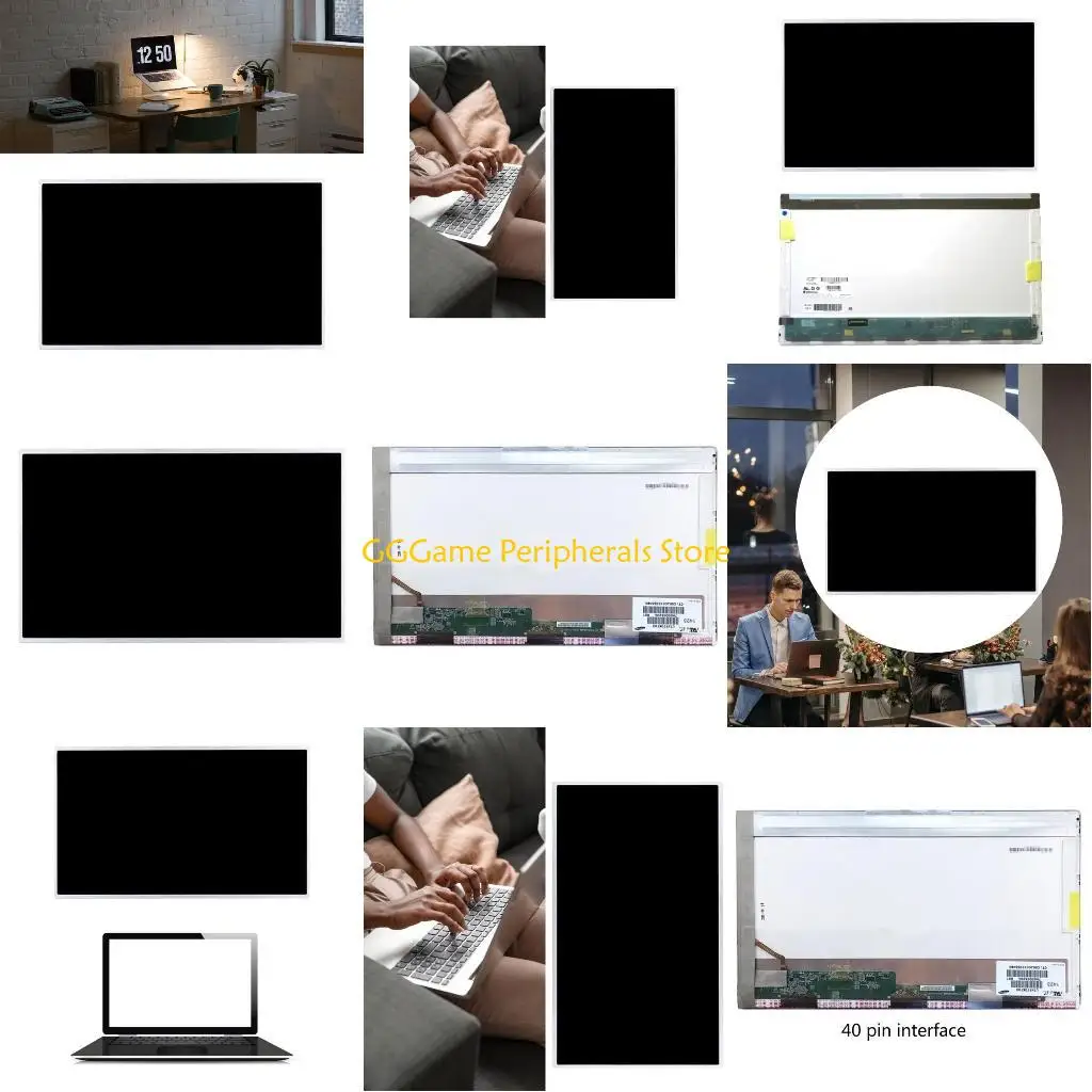 

U55B Laptop LCD LED Screen Panel Display Digitizer Panels Replacement for B173RW01 V1 Laptop Display Digitizer Accessories