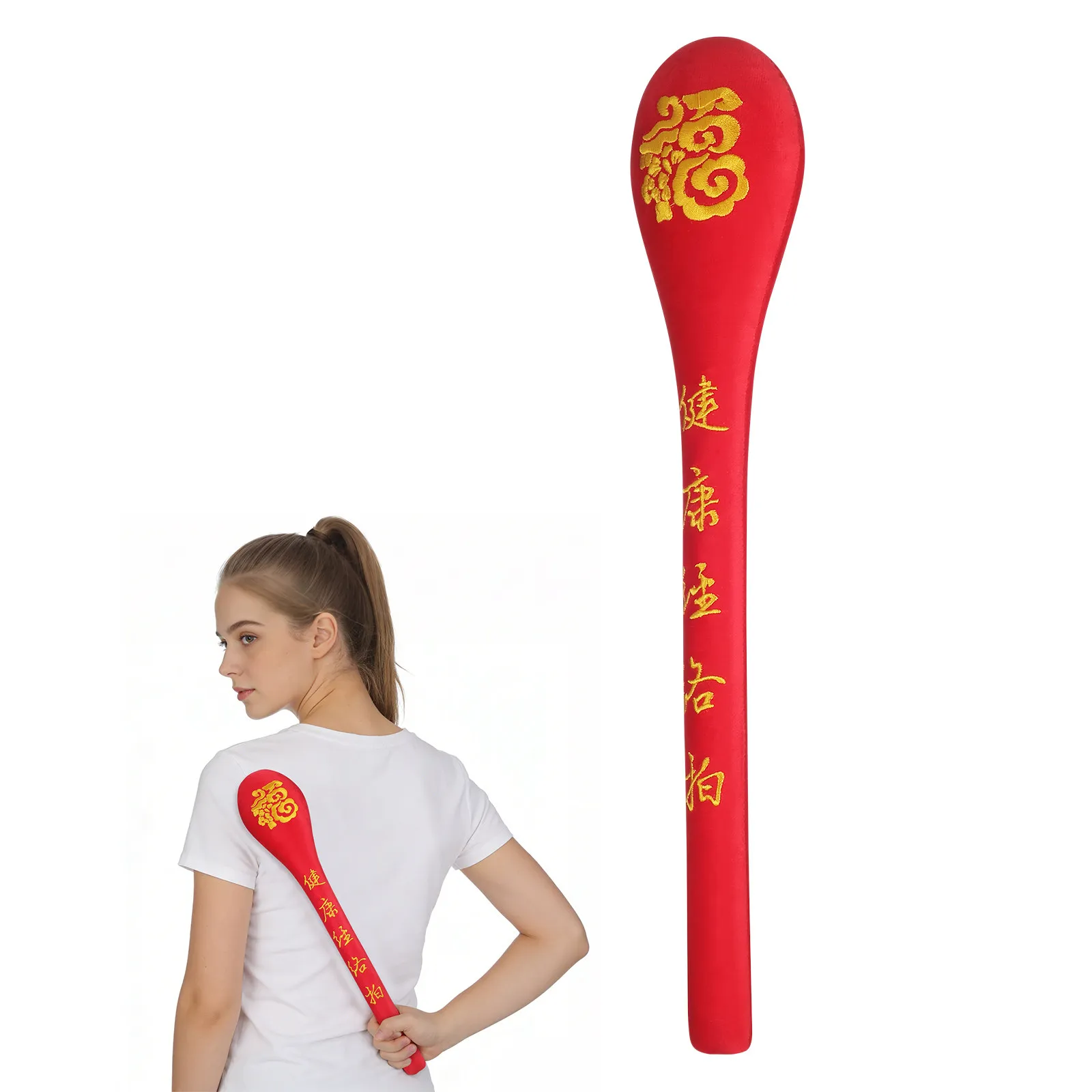 

Handheld Massage Hammer Pat Stick Acupoint Massager Therapy Tool for Body Pain Relief and Muscle Relaxation Massage Pat