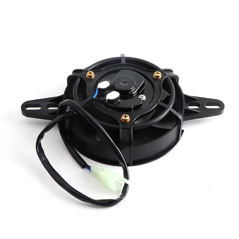 

Universal 12V Motorcycle Cooling Fan Kit for 150cc 200cc 250cc ATV 4WD Karts Electric Radiator Oil Cooler System