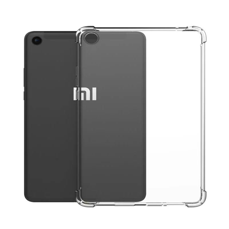 Coque transparente pour Xiaomi Mi Pad 2 3 4 Plus 5 Pro 7.9 8.0 10.1 11, étui arrière en silicone TPU pour tablette iPad Pro 9.7 10.5 11 12.9