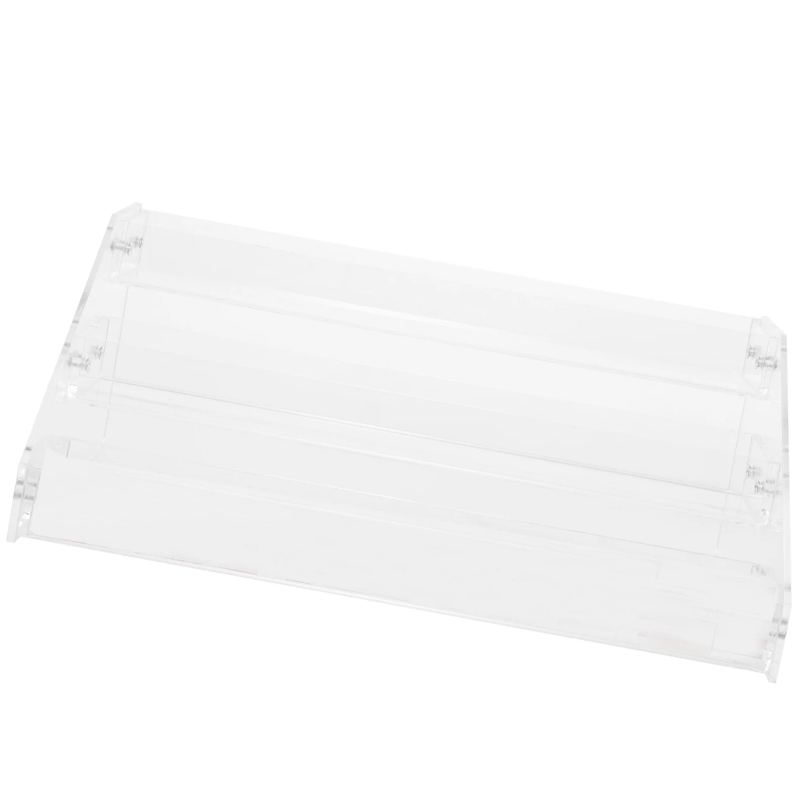 

3 Tier Acrylic Riser For Storage Rack Snack Cigarette Showcase Multi-Layer Retail Display Holder Convenience Store