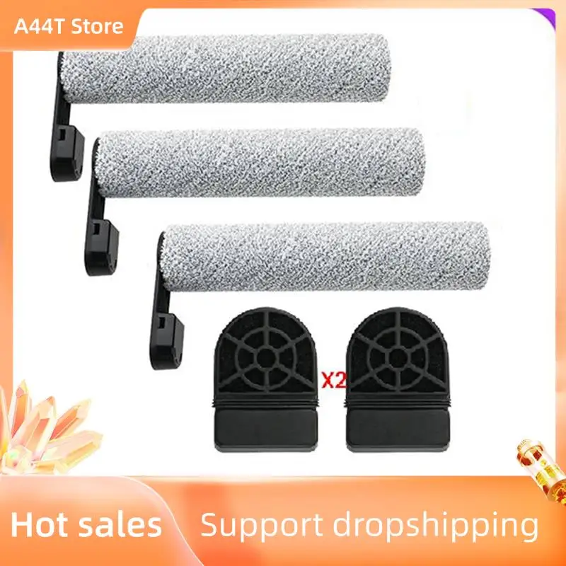 

A44T вакуумная щетка и комплект для чистки фильтра для Xiaomi Mijia 3 Max/3 Pro/2 скребок для пола, запасные части, роликовая щетка, фильтр