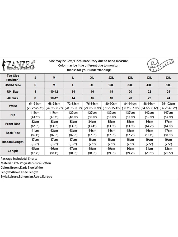 ZANZEA-Short décontracté brodé à taille élastique pour femme, pantalon court élégant, bordure en dentelle, mode été 2024