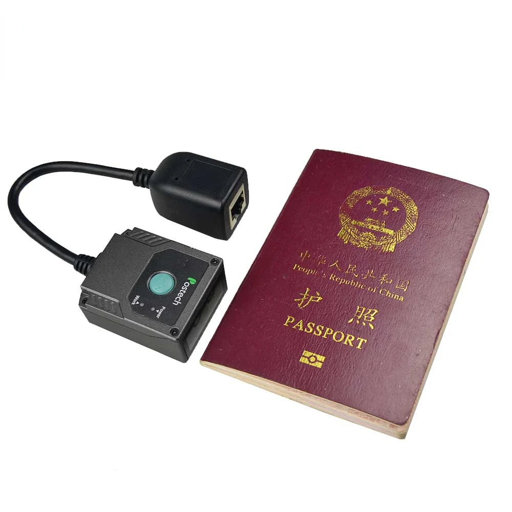 MS430 EU UA Passport ID Card 2D CMOS OCR MRZ PDF417 Barcode Scanner Reader