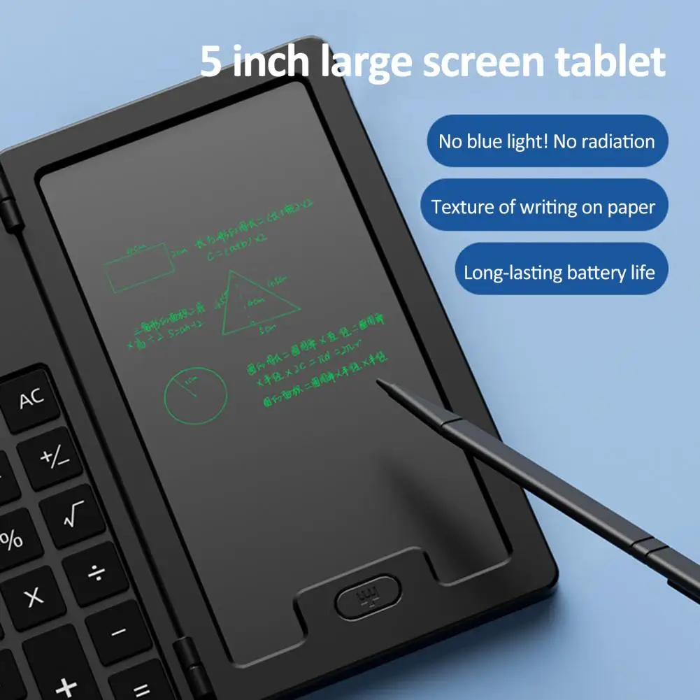 Scientific Calculator With Writing Tablet 991MS 349 Functions Engineering Financial Calculator For School Students Office Solar