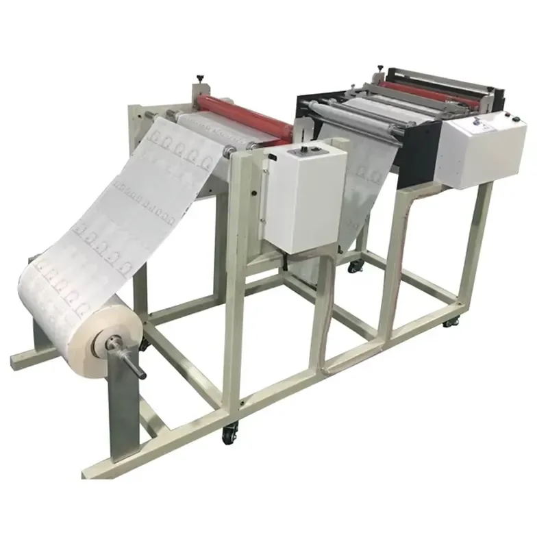 1000mm Film Roll to Sheet Cutting Machine 34m/min Computerized for Kraft Paper &