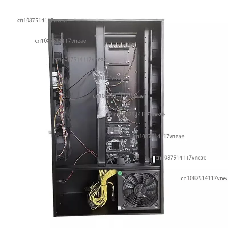 8 Card In-line Platform B75/B85 Motherboard Chassis Customized 4U ATX Power Supply Double-sided Eight Fan Chassis