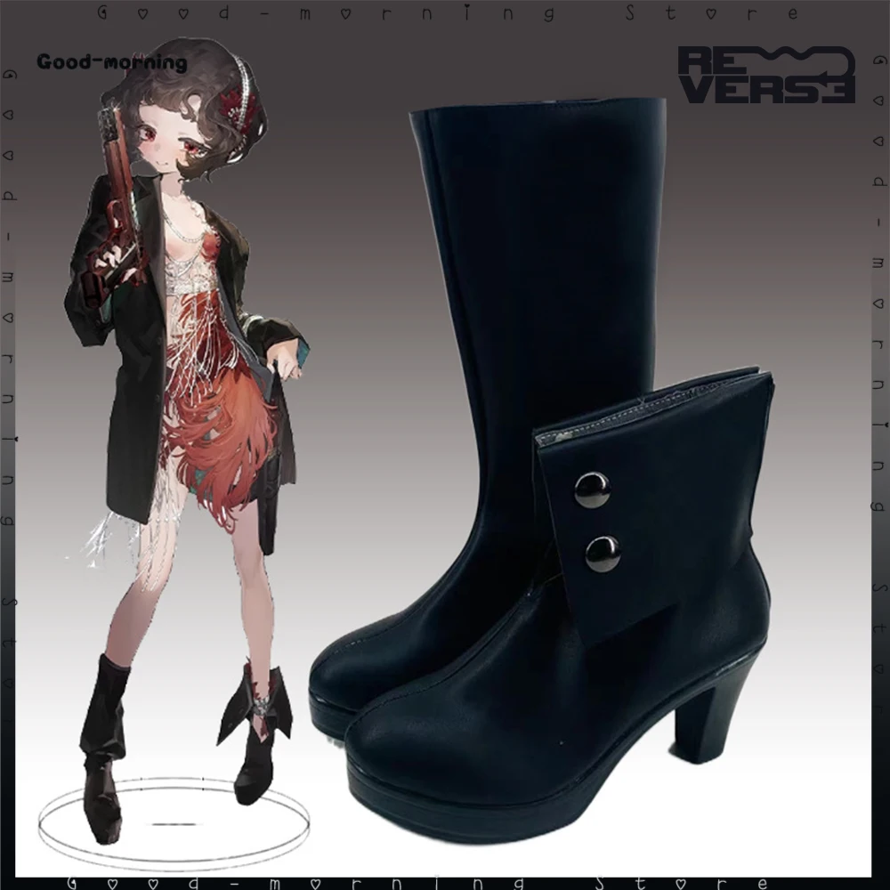 

Anime game Reverse:1999 Schneider shoes Cosplay Schneider Boots Cos Hallowen Carnival Party Uniform Adult Role play