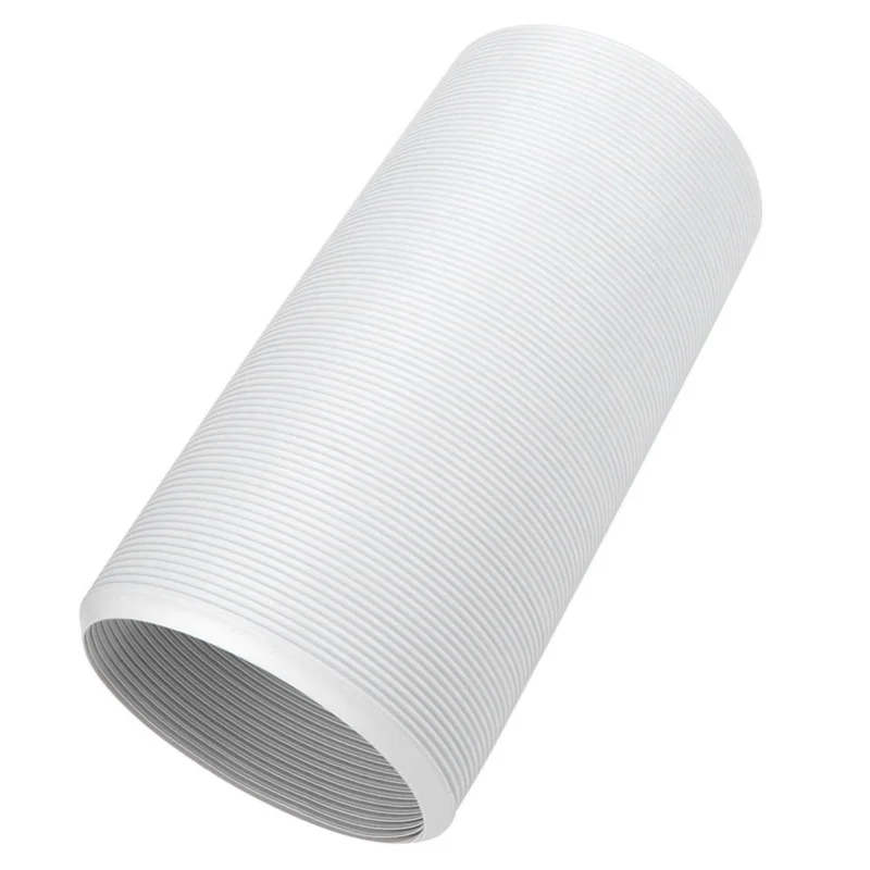 Air Conditioner Exhaust Hose PP Steel Wire Foldable Stretchable Counterclockwise Vent Hose CCW Thread 3 Meter Length 150mm