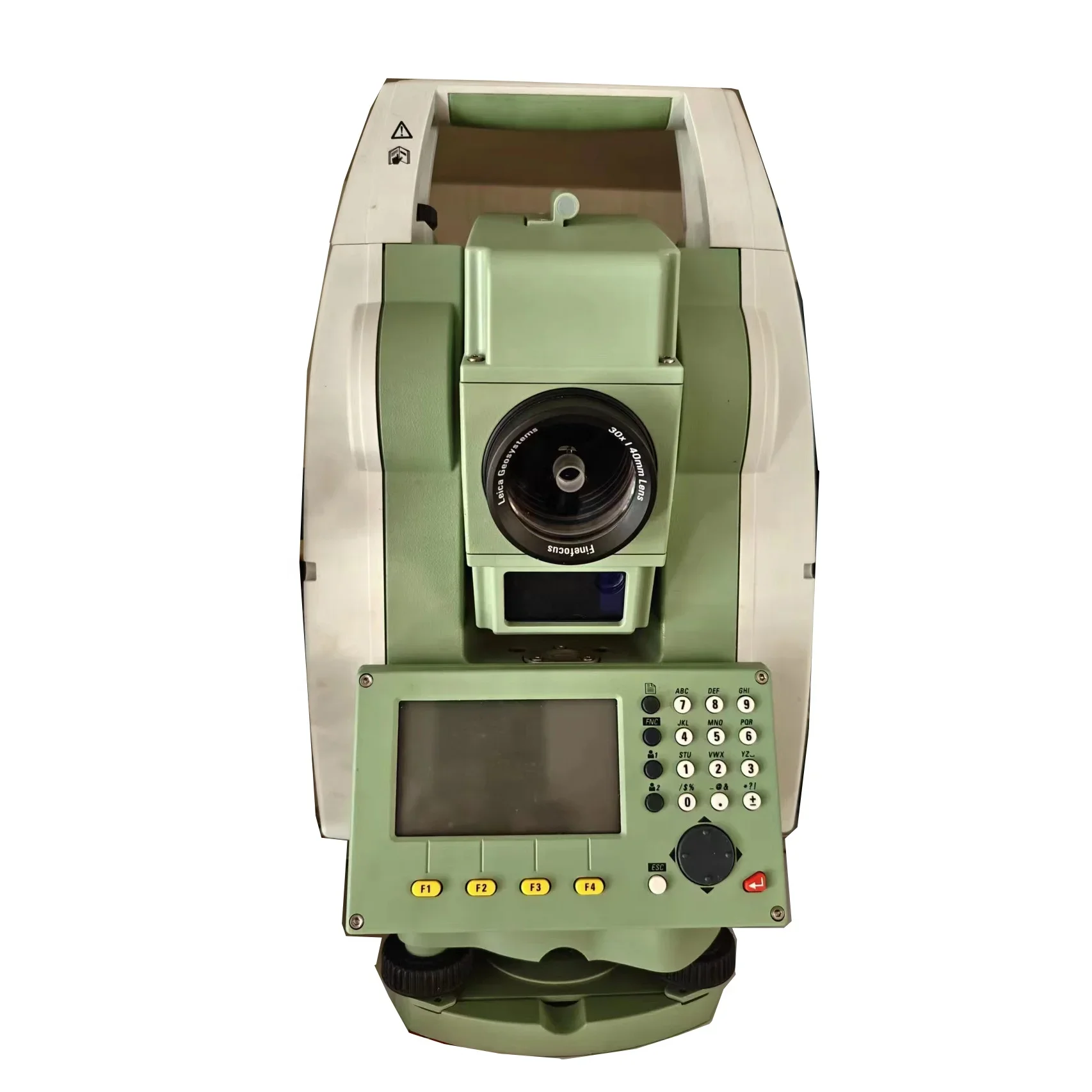 second hand  or used Leic TS09  plus 1''  total station with black and white screen   surveying instrument