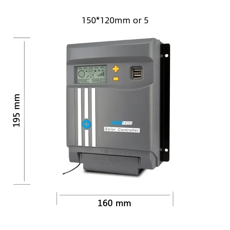 Solar MPPT 10A 20A 30A 40A Charge Controller Dual USB LCD Display 12V 24V Solar Cell Panel Charger Regulator With WIFI