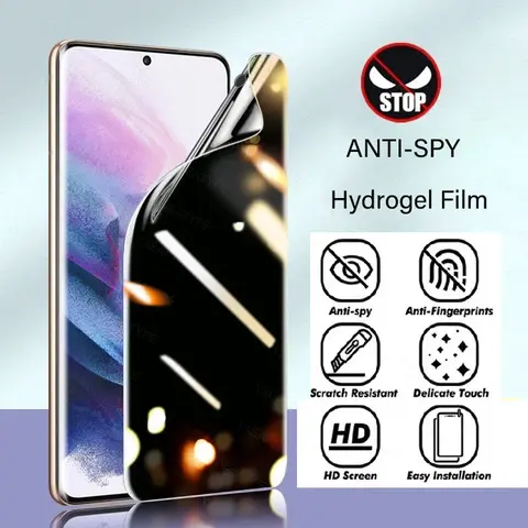 Anti-Spy Privacy Hydrogel Film For OPPO A16 A54 A74 A94 5G A15 A15s A5 A9 2020 Screen Protector