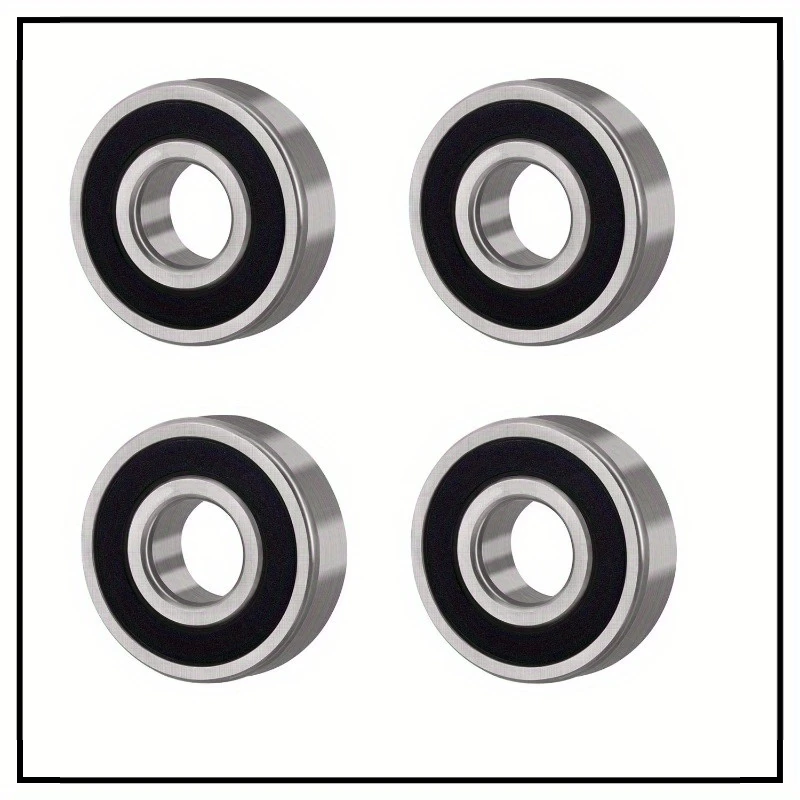 4/10Pcs 6003‑2RS Deep Groove Ball Bearing 17x35x10mm Double Rubber Sealed Bearing Steel