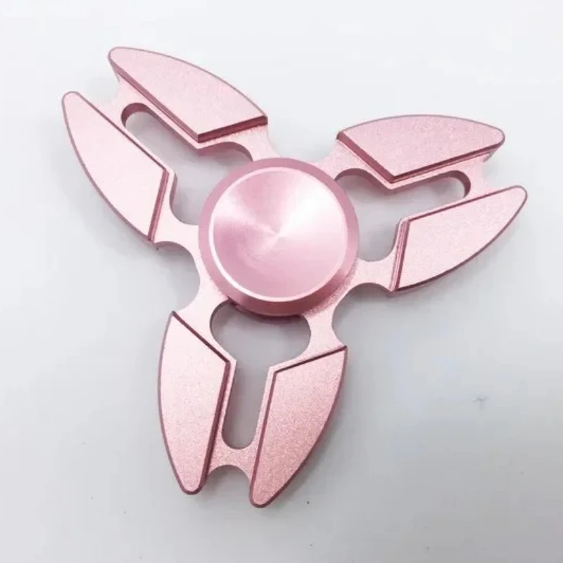 Aluminum Alloy Hand Spinner Trefoil Finger Spinner All Metal Decompression Toys Fidget Spinners Stress Reliever Toys Gifts