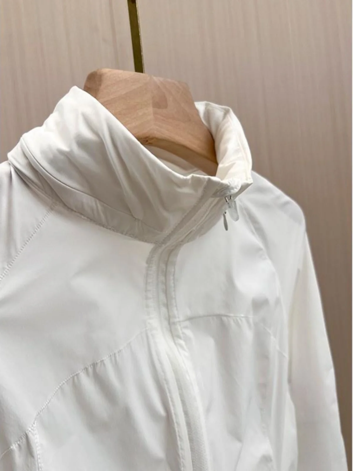 Faionable Slim Fit Long Sve Ropa de protección UV Mujer Sle 2025 Verano Nueva moda Antienvejecimiento Jaet Commute Sle...