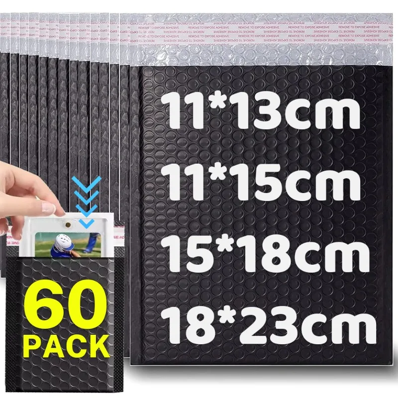 

10-60PCS Bubble Shipping Bubble Padding Bags Waterproof Self Seal Mailers Multi-size Makeup Packaging Envelope Storager Pouch