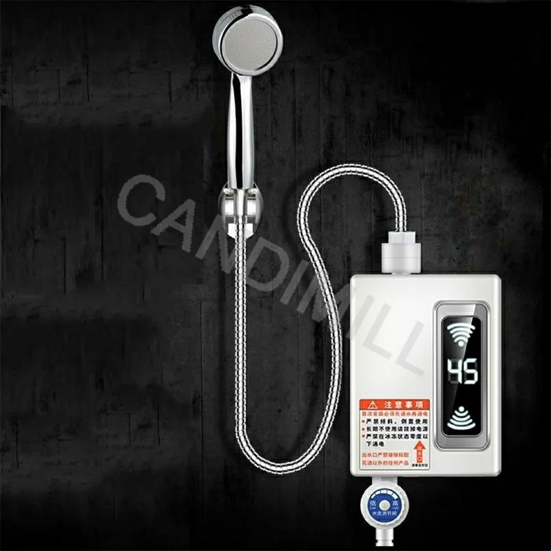 Маленький домашний водонагреватель для ванной комнаты, кухни, электрический мини-быстрый горячий душ, ванна, мгновенный водонагреватель с постоянной температурой