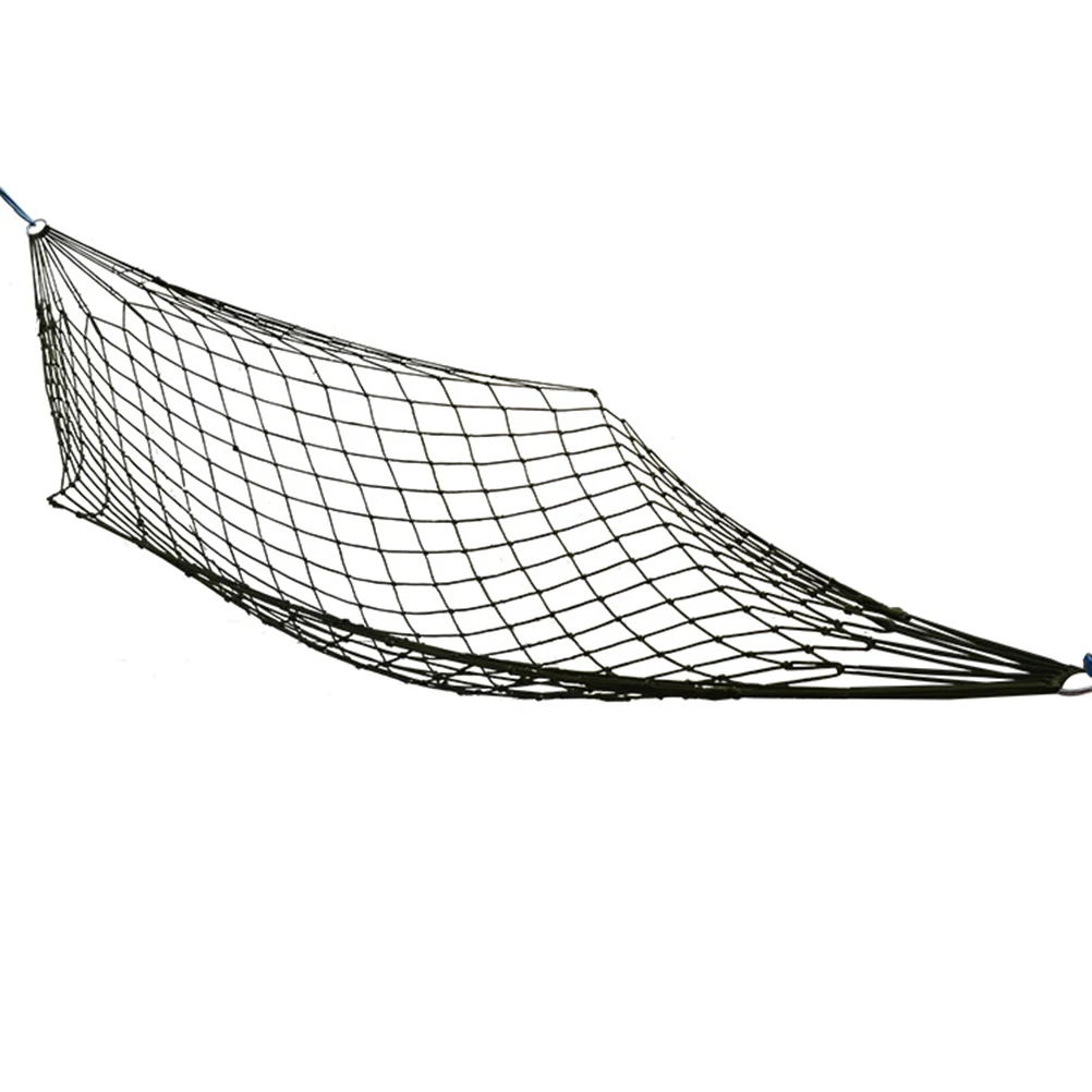 

Outdoor Hammock Durable Nylon Mesh Bed Quick Dry Portable Camping Travel Home Use Rope Hammock Stand Weight 120Kg