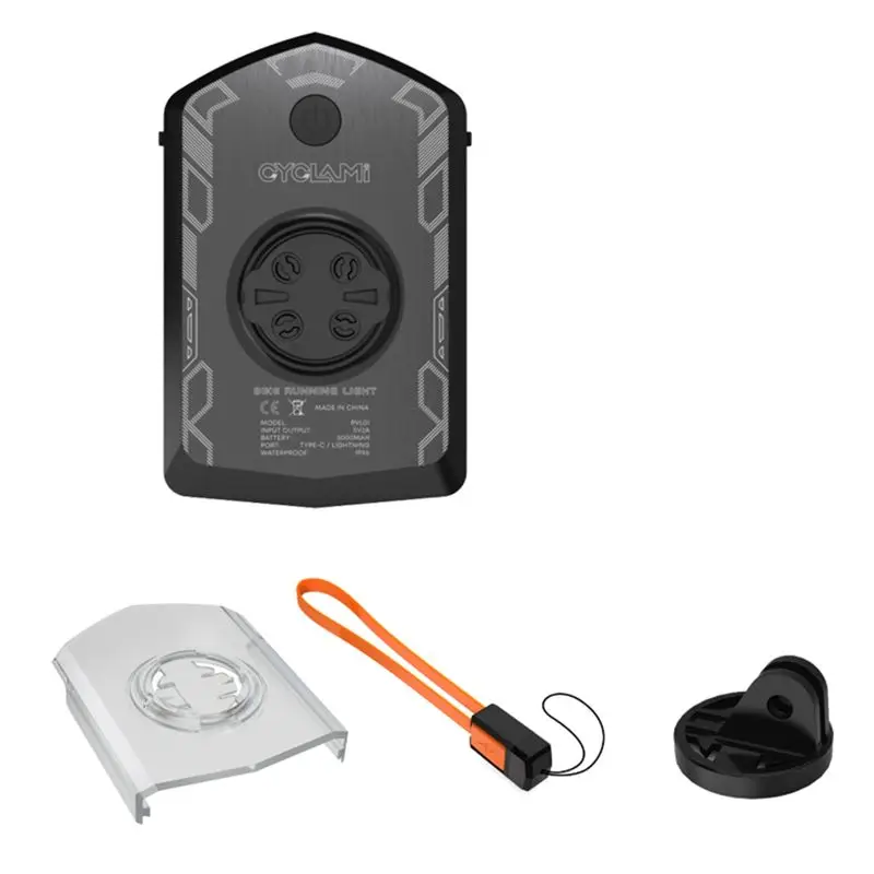 

CYCLAMI передний фонарь для велосипеда, мигалки для шоссейного велосипеда Forgarmin XOSS Bryton IGS, перезаряжаемый Withrvl01, встроенный кронштейн для компьютера-AA85