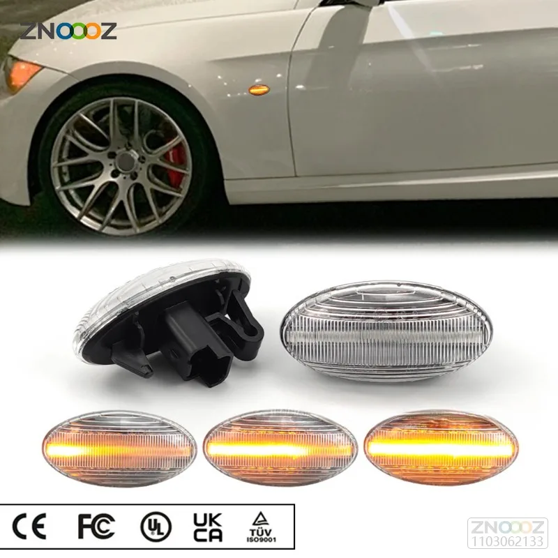 LED Turn Signal Side Marker Lights Blinker Lamp For Citroen Berlingo Xsara Picasso Jumpy Elysee Crosser Dispatch C1 C2 C3 C4 C5