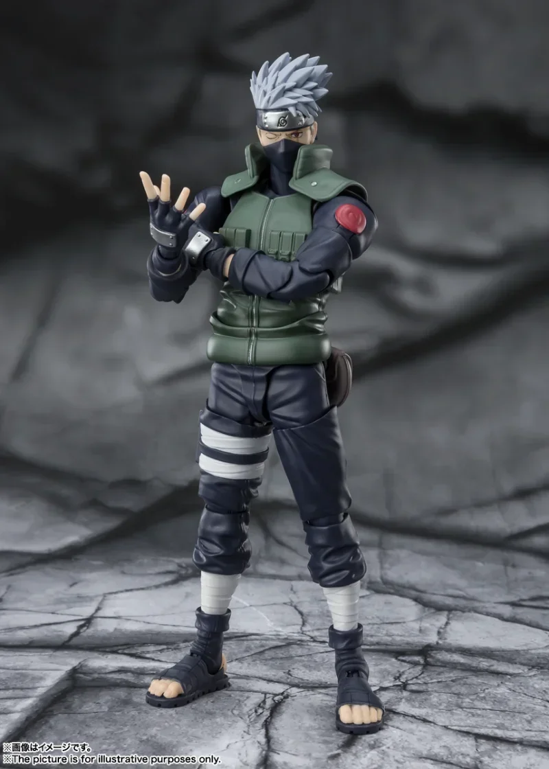 In Stock Naruto Hatake Kakashi Figure SHFiguart Shippūden Kakashi 2.0 The Hero of Sharingan Anime Action Figure Model Toys Gifts