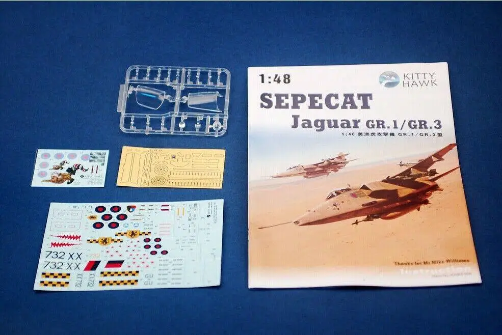 Kitty hawk KH80106 1/48 Sepecat Jaguar GR.1/GR.3 plastic model kit