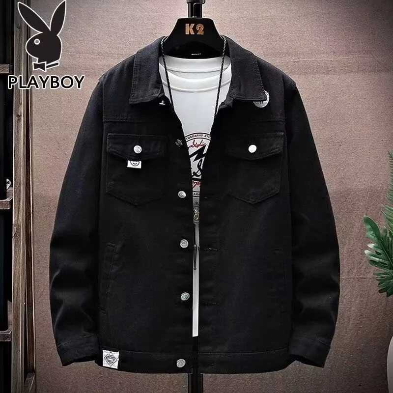 

Весенне-осеннее мужское пальто свободного кроя Jaet Sli, уличная одежда, повседневное пальто Гонконга, молодежное модное длинное све, однотонное