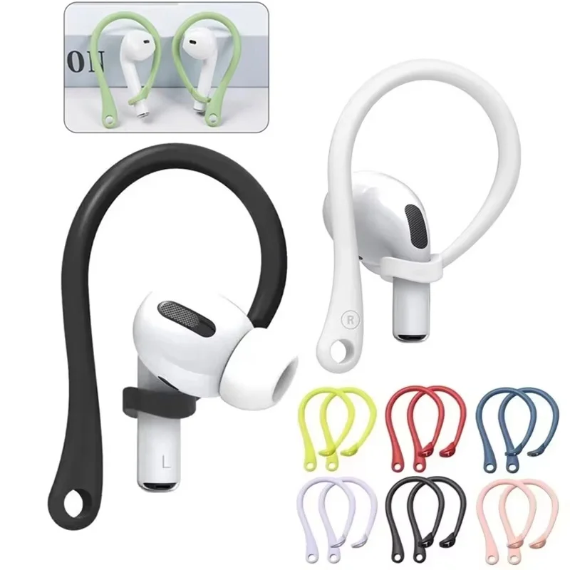 Bluetooth Earphone Silicone Earhook For AirPods Pro Sports Earbuds Comfortable Silicone Ear Hook For Running Gym Workout Sports